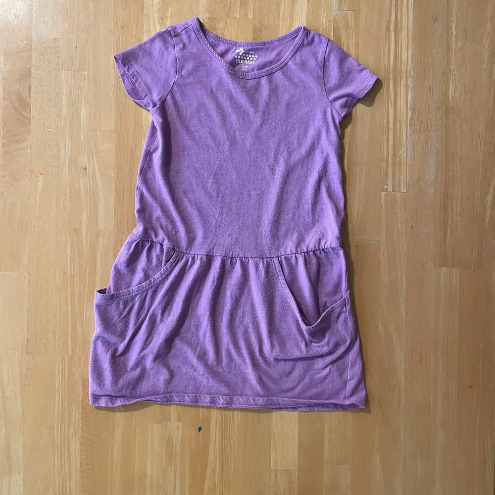 Girls Dresses Bundle of 4 Old Navy Faded Glory Size Small 6/6X GUC - Picture 3 of 13